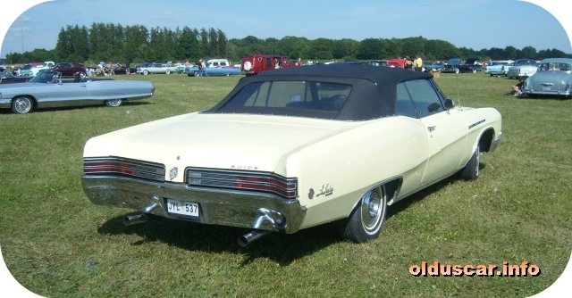 1968 Buick LeSabre Custom Convertible Coupe back